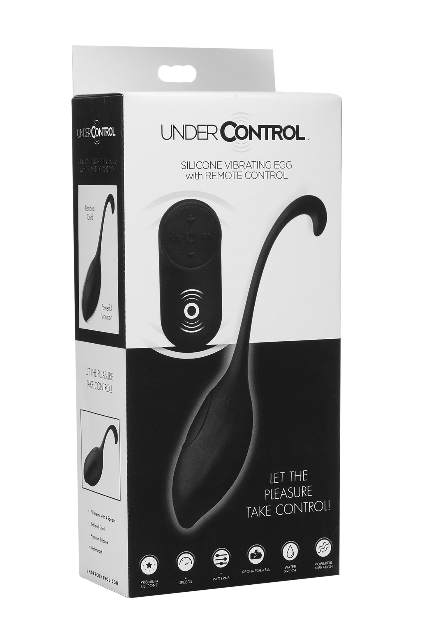 Silicone Vibrating Egg With Remote Control