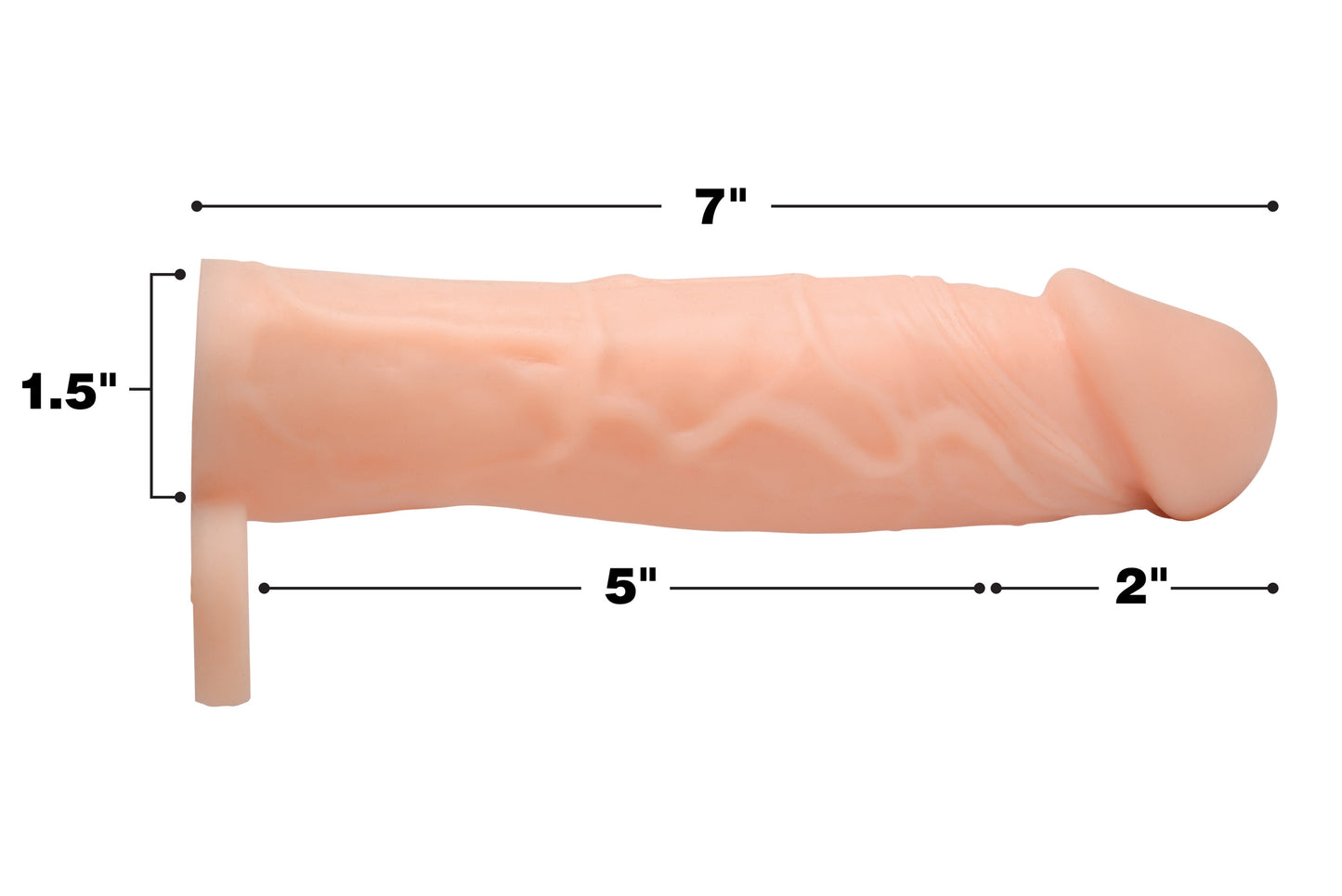 2 Inch Silicone Penis Extension