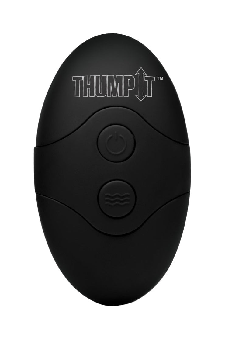 Kinetic Thumping 7x Remote Control Dildo - Medium