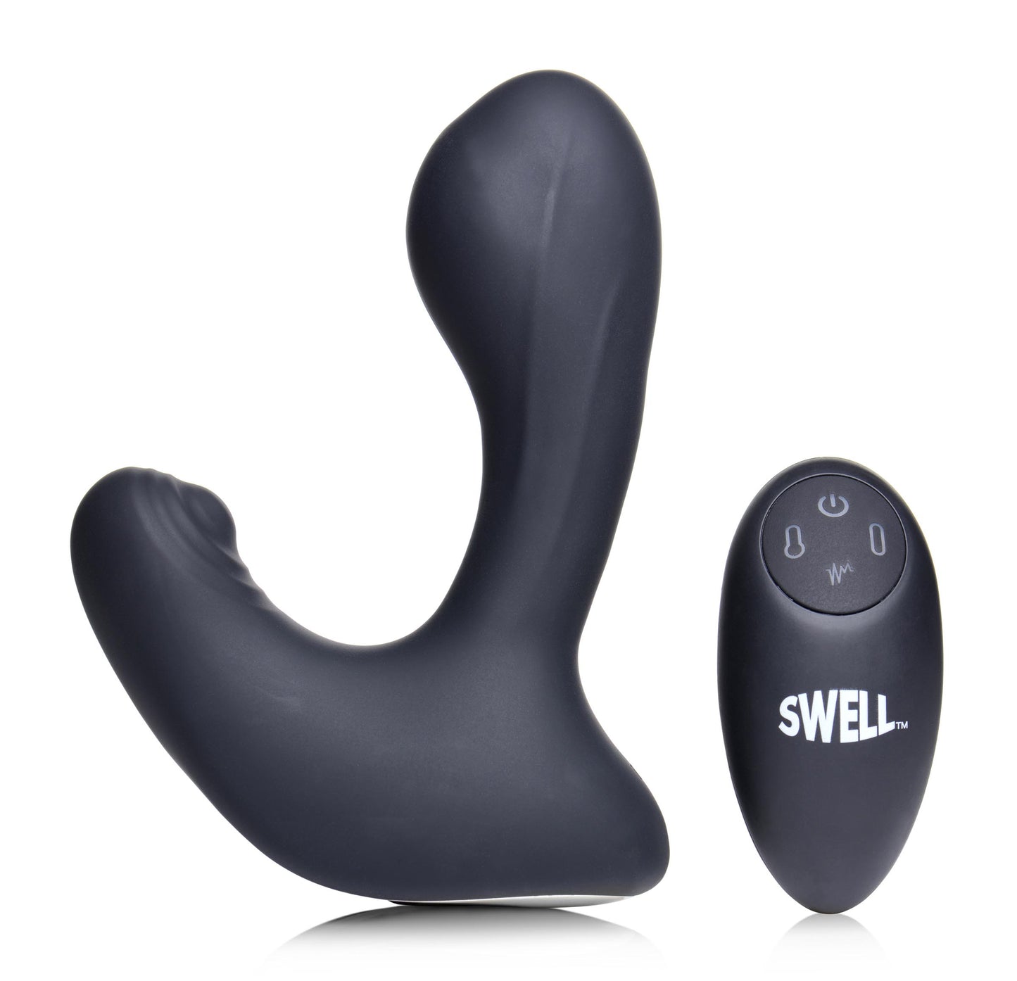 10x Inflatable And Tapping Silicone Prostate Vibrator