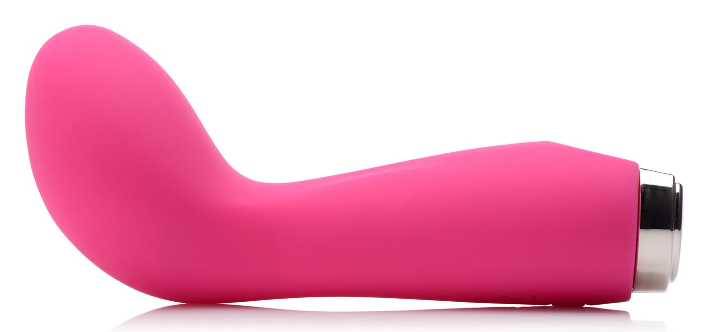 10x Delight G-spot Silicone Vibrator - Pink