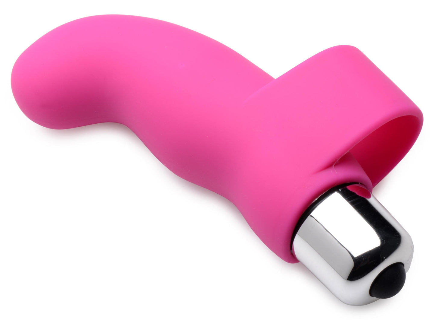 G-thrill Silicone Finger Vibe - Magenta