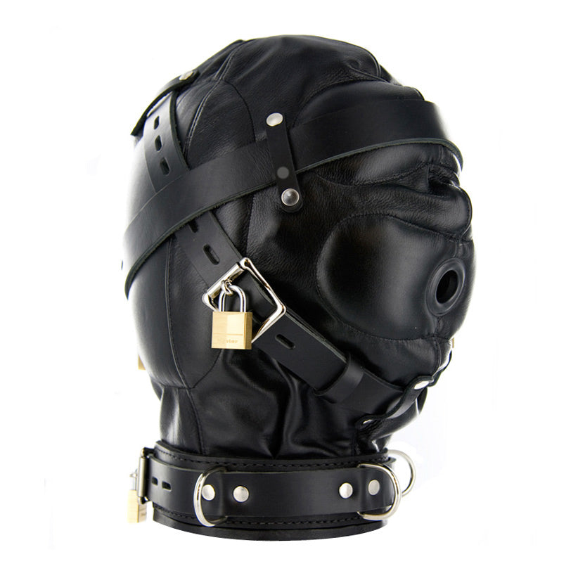 Strict Leather Sensory Deprivation Hood- Ml